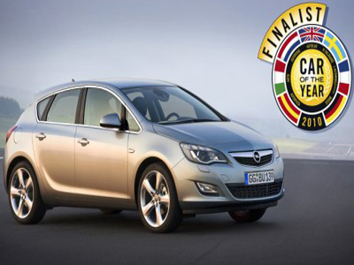 Το Opel Astra στη λίστα των φιναλίστ για τον τίτλο ‘Αυτοκίνητο της Χρονιάς 2010’