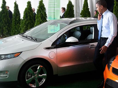 Ο Μπαράκ Ομπάμα στηρίζει την «πράσινη» αυτοκίνηση