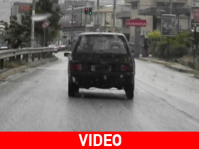 Έκανε… 8άρια η ρόδα, αλλά ο οδηγός πατούσε το γκάζι Έκανε… 8άρια η ρόδα, αλλά ο οδηγός πατούσε το γκάζι