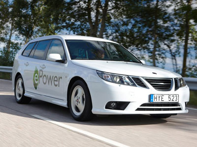 Το πρώτο ηλεκτροκίνητο Saab 9-3