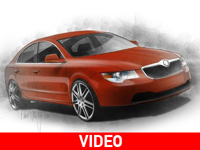 Η Skoda Superb με σπορ γραμμές