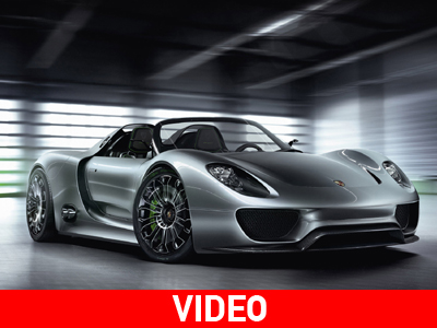 Το πρώτο video με την ηλεκτρική Porsche 918 Spyder