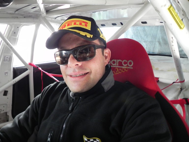 Ο Κώστας Πατσουρέας τρέχει με Mitsubishi EVO