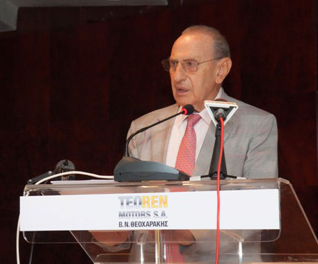 Ο Βασίλης Θεοχαράκης...