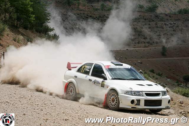 To Mitsubishi EVO ήταν ένα από τα αγαπημένα αυτοκίνητα με τα οποία συμμετείχε ως συνοδηγός ο Βασίλης Ζήσης