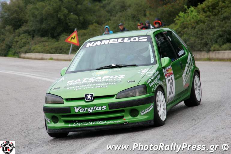 O 'Κανέλλος' με Peugeot 106