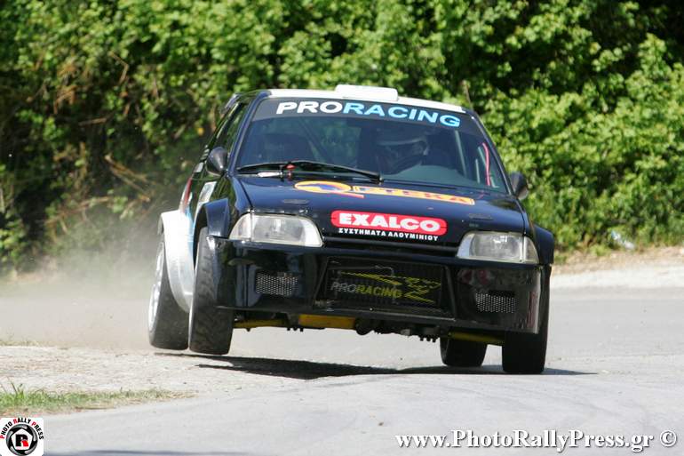 O Δημήτρης Λουκας με Citroen AX