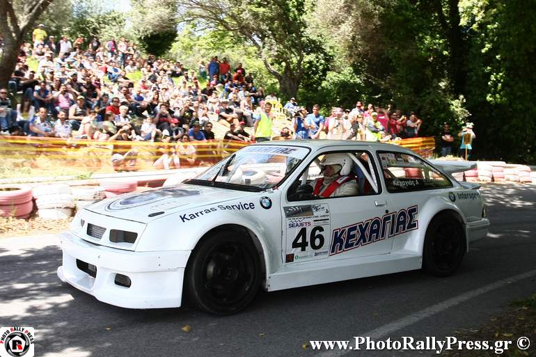 O Ανδρέας Κεχαγιάς με Ford Sierra RS 500