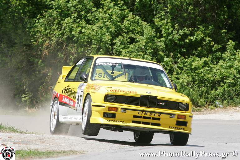 O Παναγιώτης Ευθυμίου με BMW M3