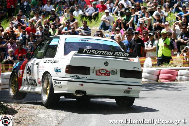 O Αλέξανδρος Ποσοτίδης με BMW M3