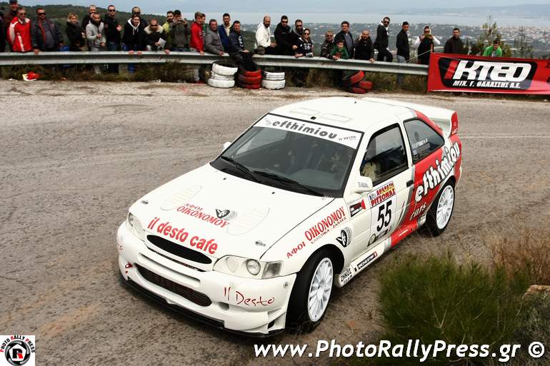Άπιαστος ο Μιχάλης Ευθυμίου με Ford Escort WRC