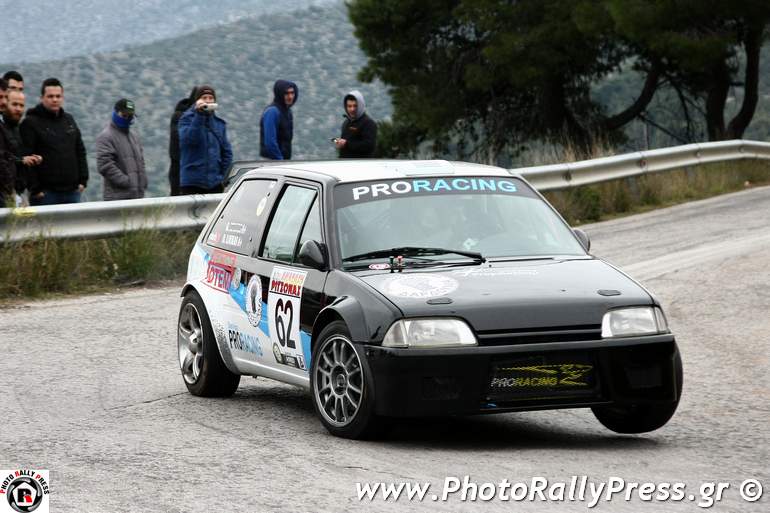 O Δημήτρης Λουκάς με Citroen AX