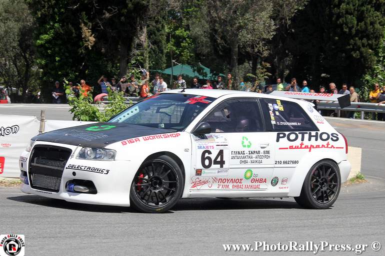 O Κώστας Ζυγογιάννης με Audi A3