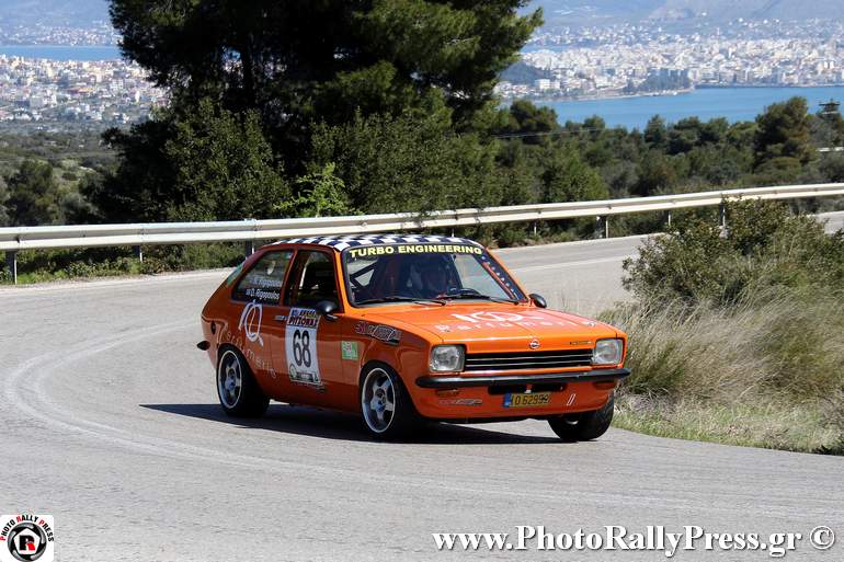 O Διονύσης Ριγόπουλος με Opel Kadett