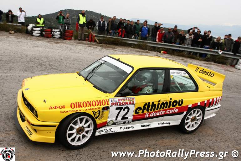 O Παναγιώτης Ευθυμίου έχει αρχίσει να ρίχνει... επικίνδυνα τους χρόνους με την γνωστή κίτρινη στρίγγλα (BMW M3)