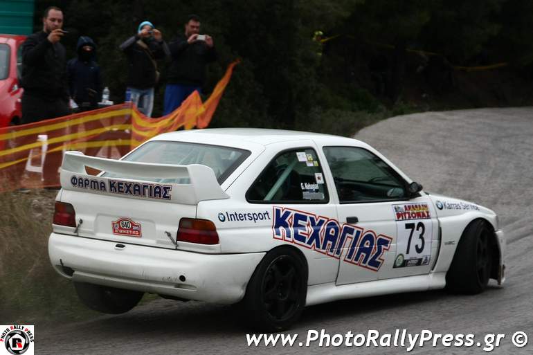 Ο Γιώργος Κεχαγιάς με Ford Escort WRC έχει ξεχάσει πότε πρέπει να αφήνεις το γκάζι!