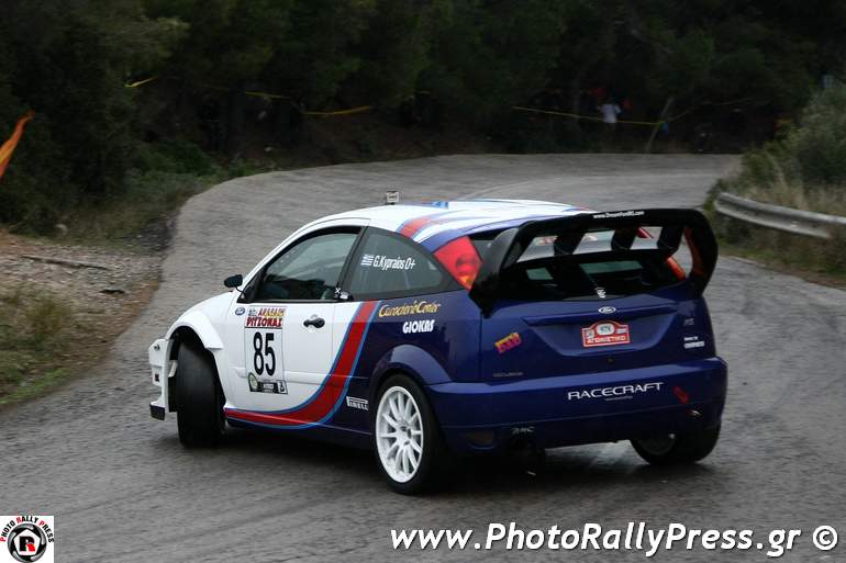 Ο Γεράσιμος Κυπραίος με ένα πανέμορφο Ford Focus RS2 τη κατηγορίας Formula Saloon