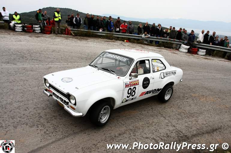 O Απόστολος Μαρασλής με Ford Escort MK1