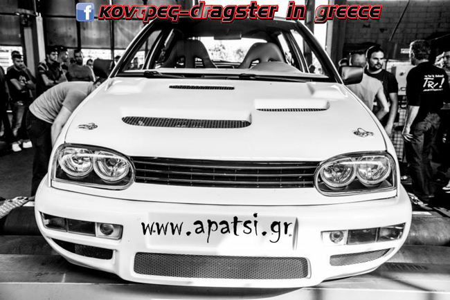 VW Golf III με μοτέρ R32 και 217 άλογα...