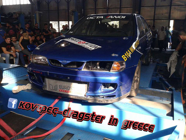 Το Almera στο δυναμόμετρο...