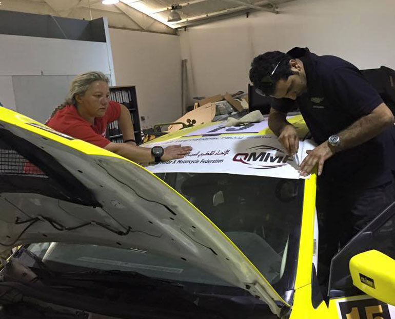 Η Ελληνίδα αθλήτρια έχει άποψη ακόμα και για τα αυτοκόλλητα