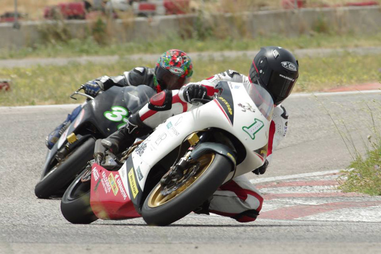 Ο Γιώργος Κίτσος μετρά 6 πανελλήνια πρωταθλήματα στην κατηγορία Racing 250... 