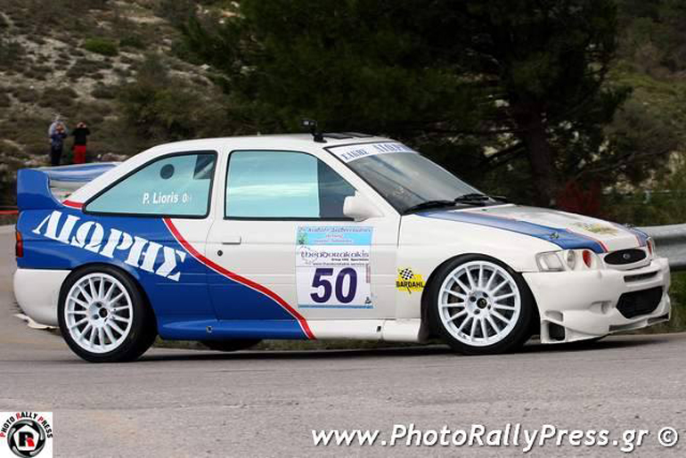O Μάκης Λιώρης συμμετέχει στο πανελλήνιο πρωτάθλημα αναβάσεων με Ford Escort WRC...