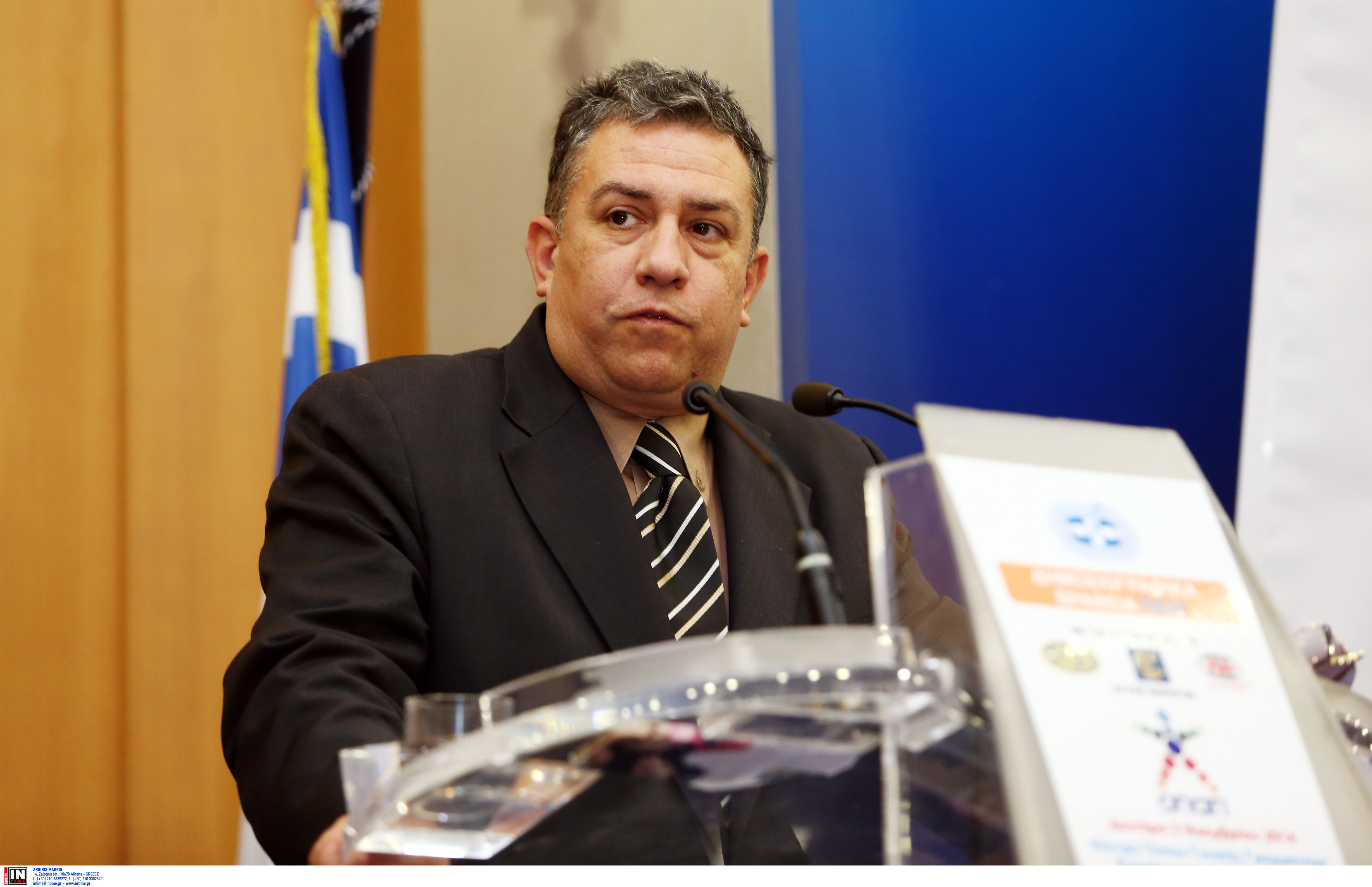 Ο πρόεδρος της AIPS Γιάννης Δάρρας