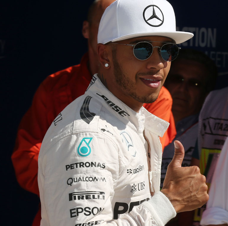 Επτά νίκες από την αρχή της χρονιάς μετρά ο Lewis Hamilton... 