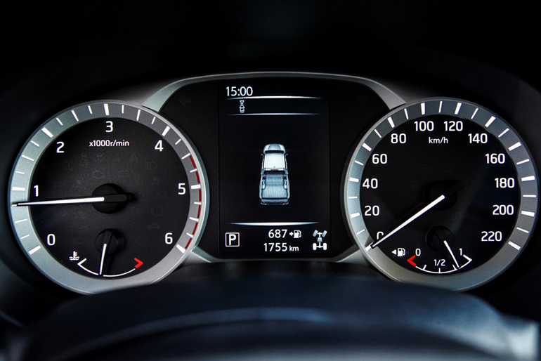 Ο πίνακας οργάνων της νέας γενιάς Navara...