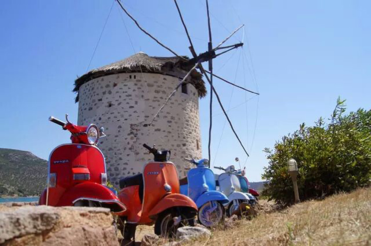 Ας κλείσουμε και με μερικές ακόμα πανέμορφες Vespa...