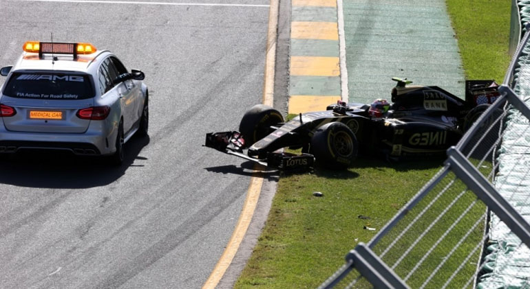 Η άτυχη στιγμή του Maldonado...