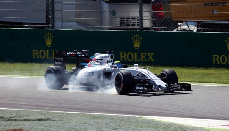 Στο βάθρο κατάφερε να ανέβει για δεύτερη φορά φέτος ο Massa με Williams