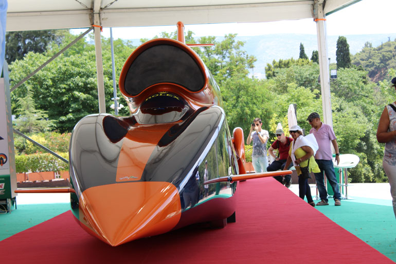 Το Bloodhound SSC βρίσκεται στο Ζάππειο