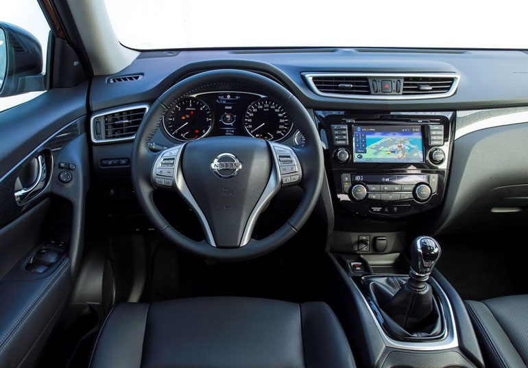 Η εικόνα που έχει μπροστά του ο οδηγός ενός Nissan X Trail