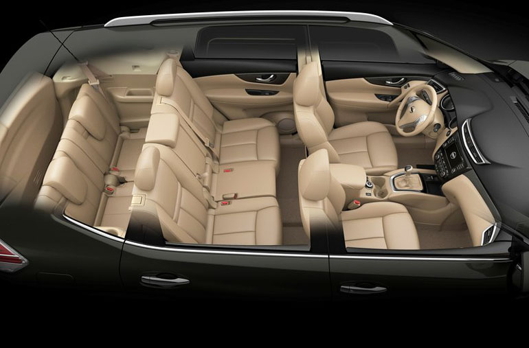 To Χ Τrail είναι διαθέσιμο και σε έκδοση με 7 θέσεις...