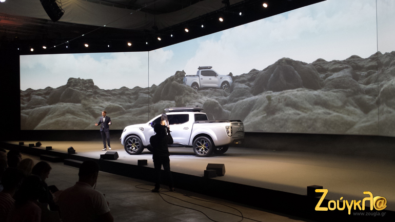 Φωτογραφία από την παγκόσμια παρουσίαση του νέου Renault Alaskan...