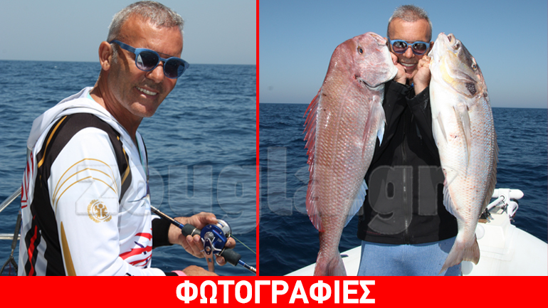 Ο Στέλιος Ρόκκος δηλώνει… άρρωστος με την θάλασσα και το ψάρεμα