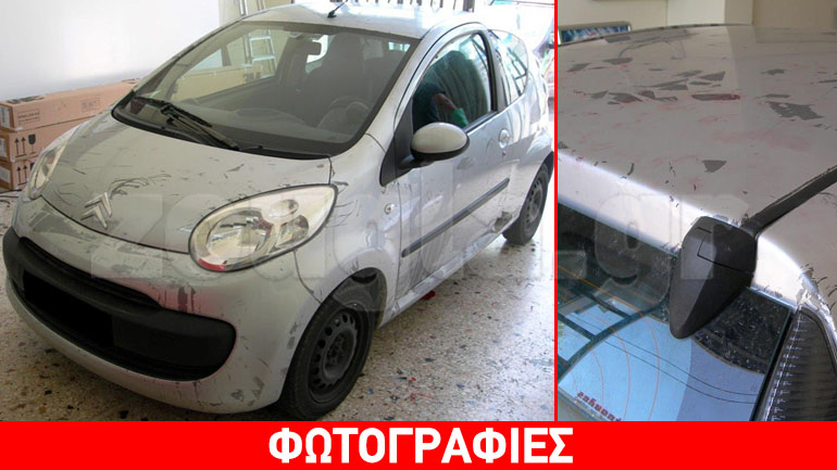 Δείτε πως έγινε αυτοκίνητο στο οποίο τοποθέτησαν χαμηλής ποιότητας αυτοκόλλητα