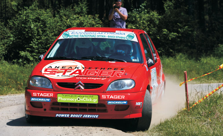 Με Citroen Saxo VTS κλάσης Α6 θα τρέξιυν στον εθνικό μας αγώνα οι Πλάγος - Ρέντης