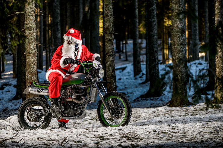 Ο Άγιος Βασίλης στα βουνά...