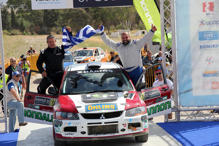 Χαλκιάς και Μαχαίρας κατάφεραν το 2013 να είναι το ταχύτερο ελληνικό πλήρωμα στο ράλι Ακρόπολις