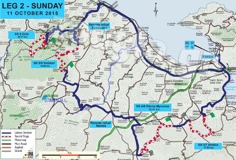 Ο χάρτης των ειδικών διαδρομών της Κυριακής