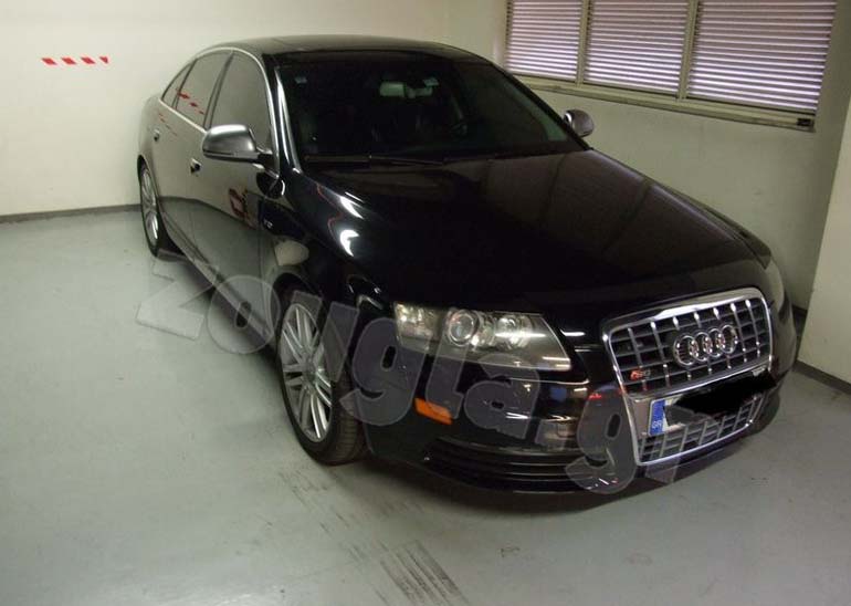 Η θωράκιση στο συγκεκριμένο Audi S6 έχει γίνει σε εταιρεία του εξωτερικού...