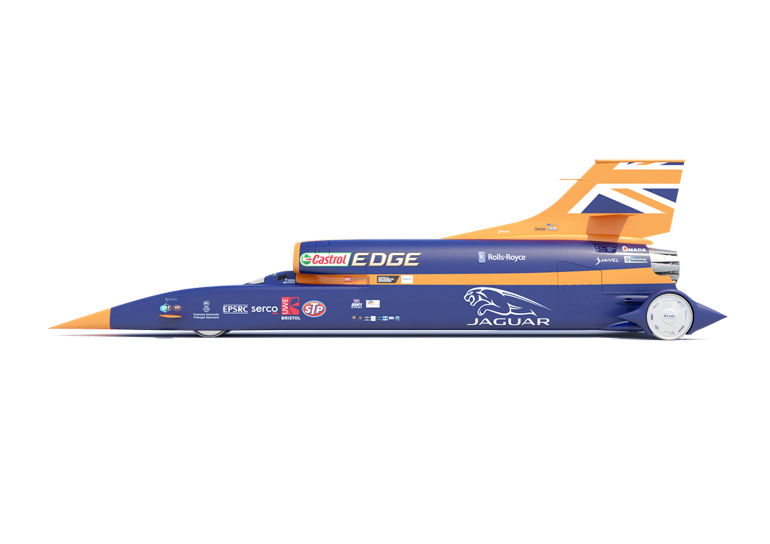 Το μήκος του Bloodhound SSC αγγίζει τα 13.4 μέτρα...