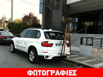 Η BMW X5 που θα λάβει μέρος στη λαμπαδηδρομία των Ολυμπιακών Αγώνων