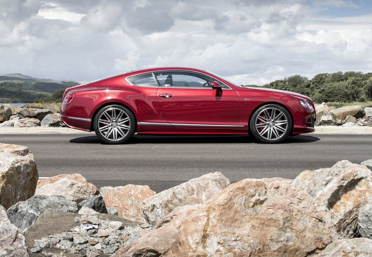 Η Bentley GT Speed coupe...