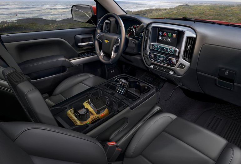 Εικόνα από τη θέση του συνοδηγού...