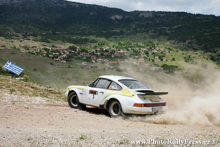 Βάθρο για τους A.Johnsen-I.Johnsen με Porsche 911 RS