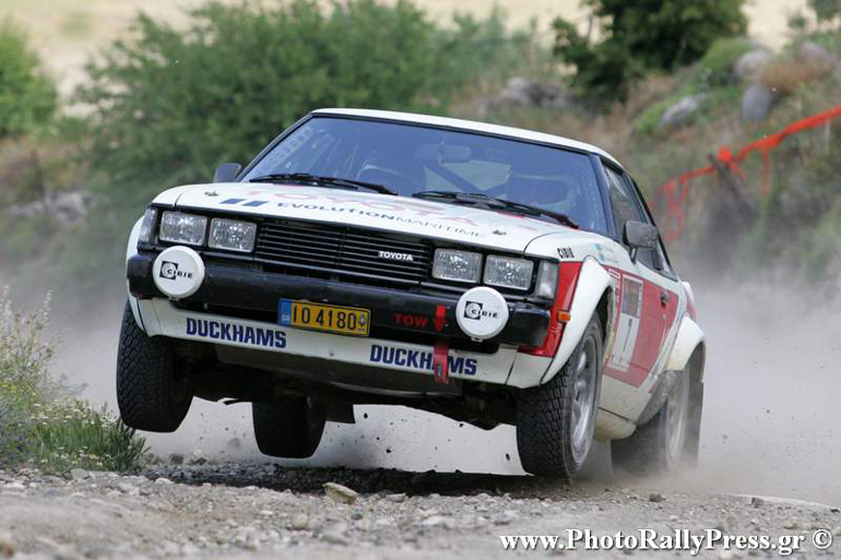 Οι Πίτσος-Καραπαπάζης με Toyota Celica 2000 GT ήταν οι ταχύτεροι Έλληνες